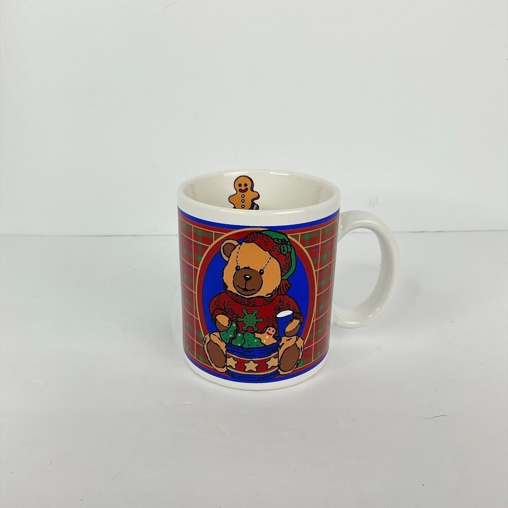 Foley’s Vintage 1995 Christmas Bear Coffee Cocoa Mug Holiday Cup New In Box